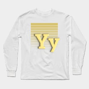 Y - letter Long Sleeve T-Shirt